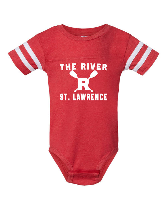 The River Paddles Red Bodysuit