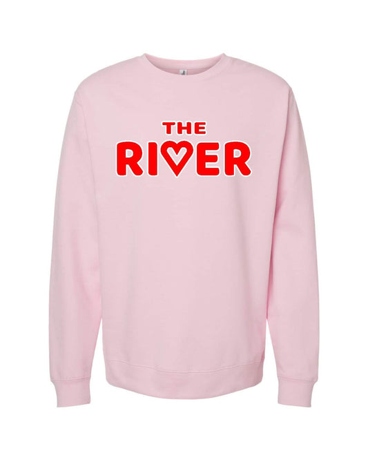 River Love Crew- Pink & Red