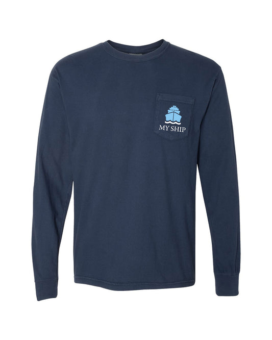 My Ship longsleeve Navy